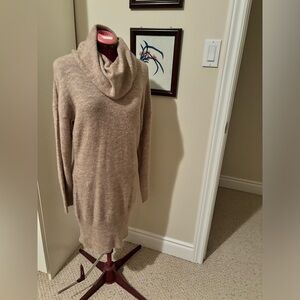 MED/LRG - Cowl  Neck Mini Dress
